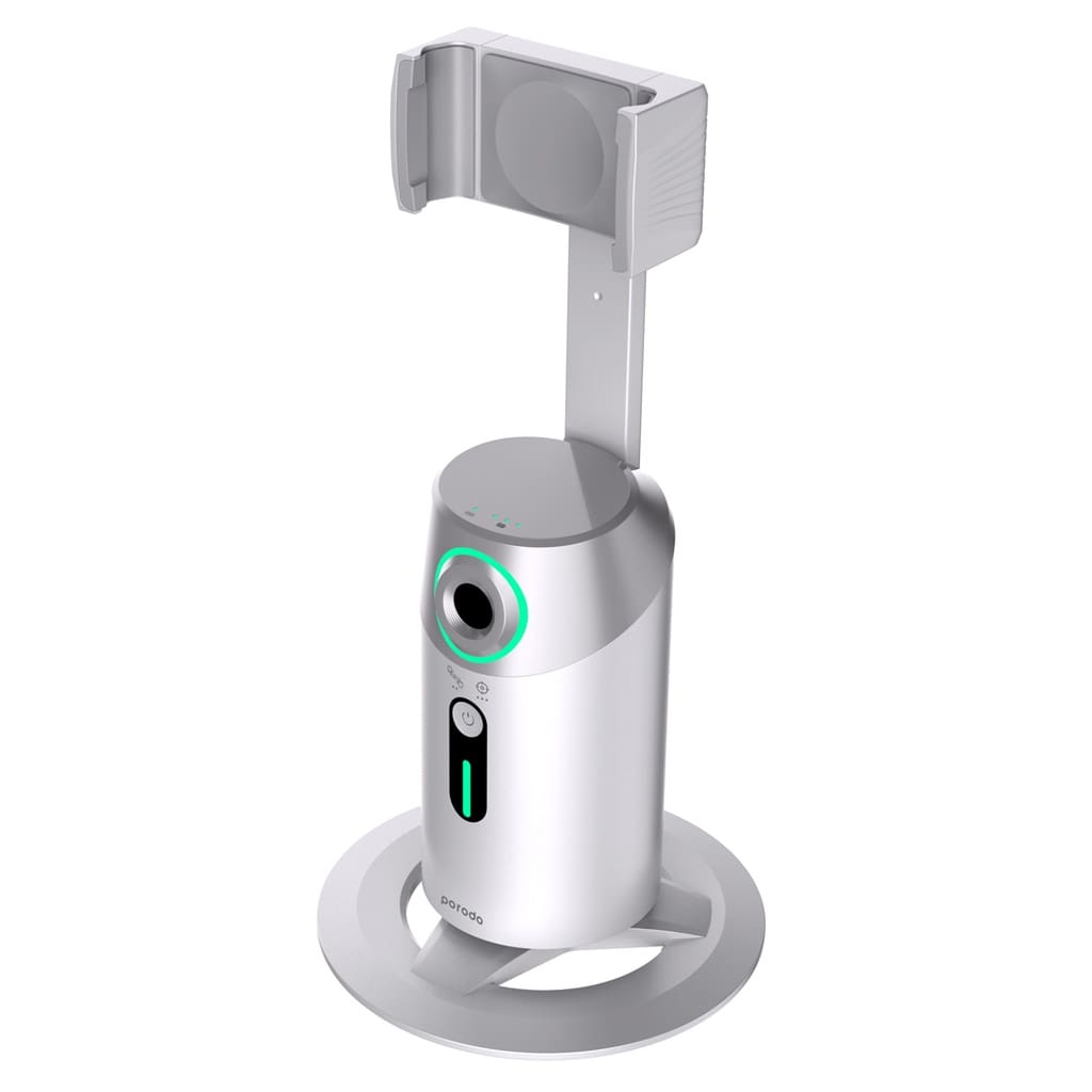 Porodo 360° Rotation AI Face Tracking with Remote Control 6
