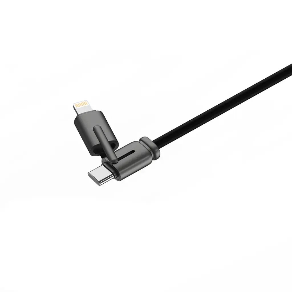 Porodo 4-IN-1 Charging And Data Transfer Cable 4
