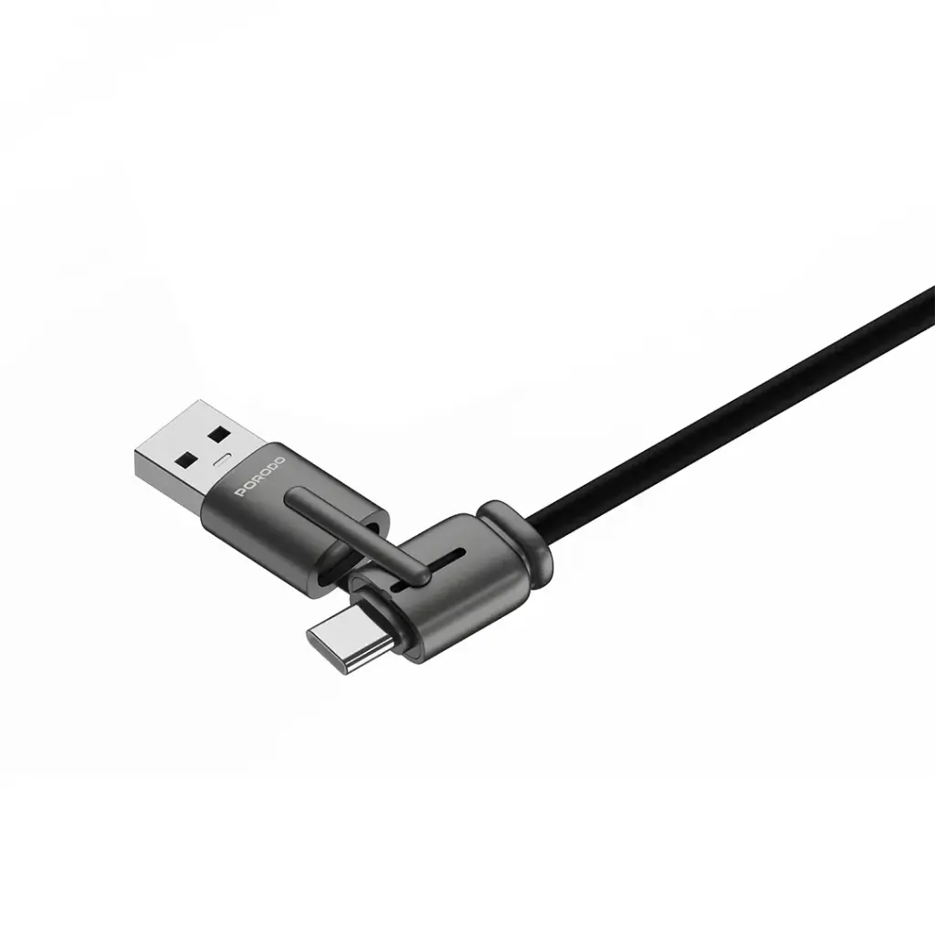 Porodo 4-IN-1 Charging And Data Transfer Cable 5