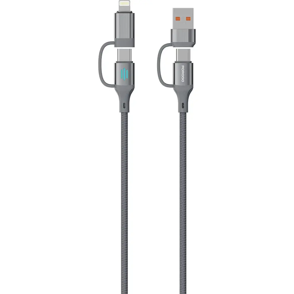 Porodo 4-In-1 High-Speed Charging Cable PD 240W 2