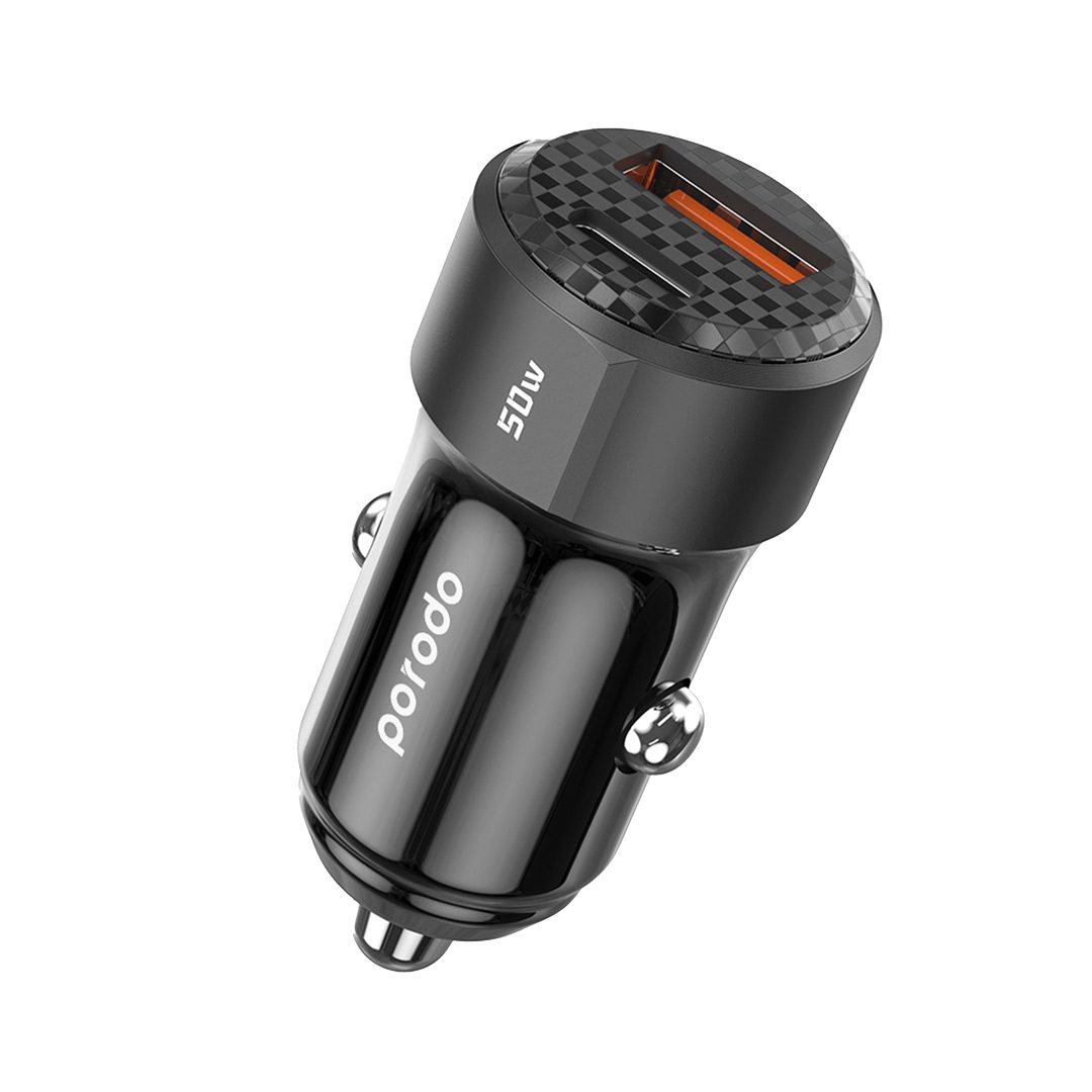 Porodo 50W Dual Output Car Charger 4