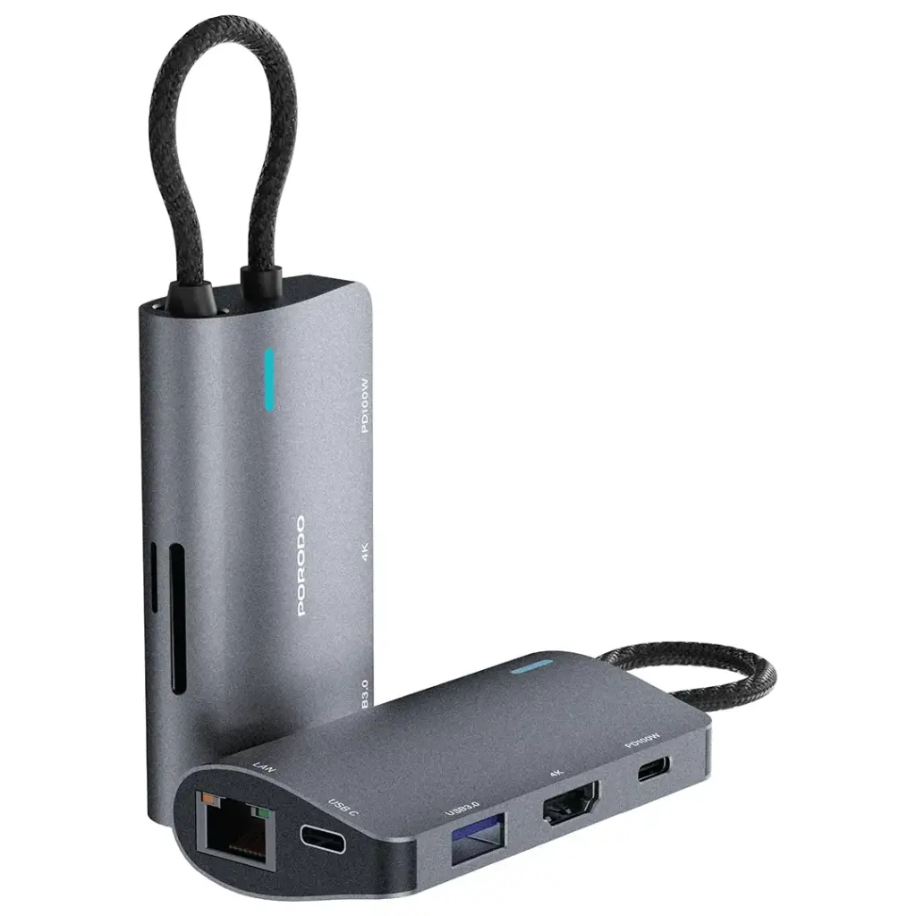 Porodo 7 IN 1 Multi Port USB-C Hub 3