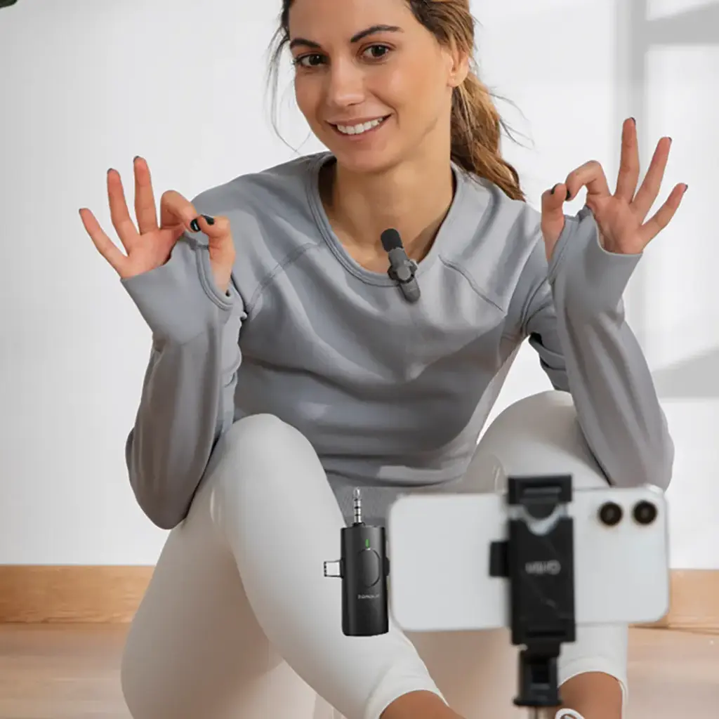Porodo Audix Elite 3 In 1 Lavalier Microphone 2