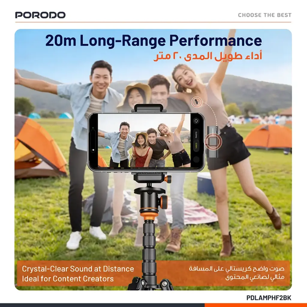 Porodo Audix Lavalier Microphone 5