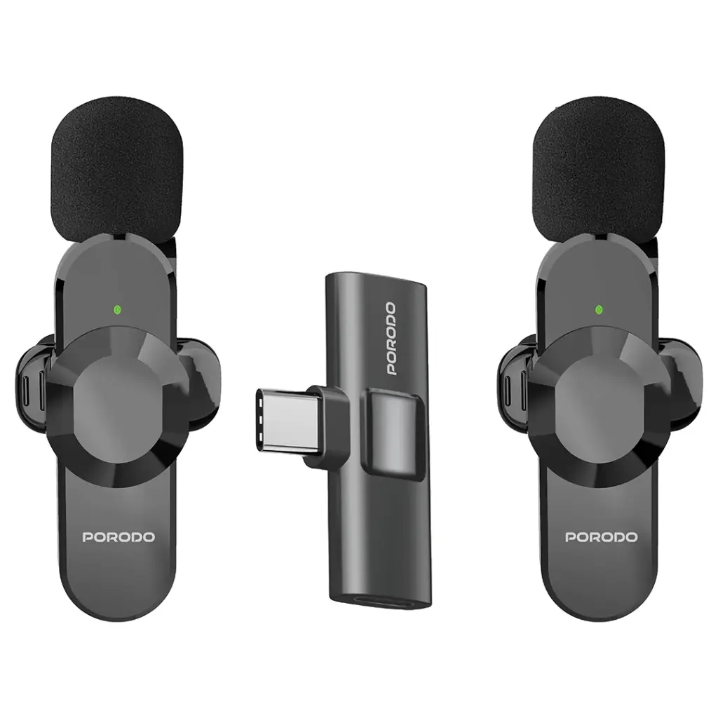 Porodo Audix Pro Lavalier Dual Microphone 5
