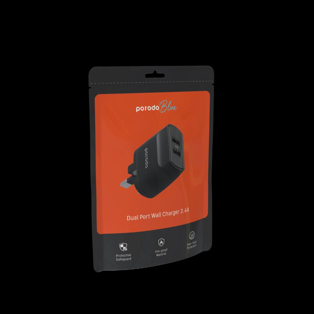 Porodo Dual USB Wall Charger 6