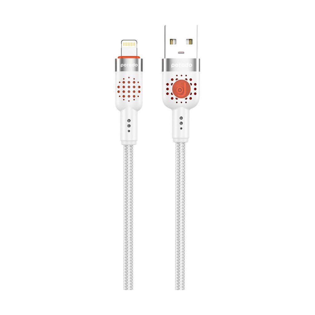 Porodo Braided USB-A to Lightning Cable 3
