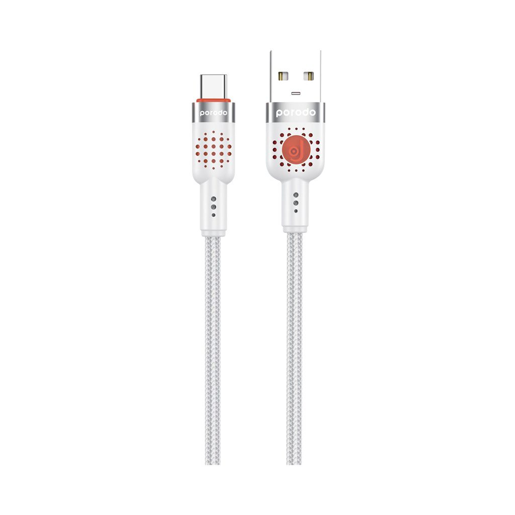 Porodo Braided USB-A to Type-C Cable 2