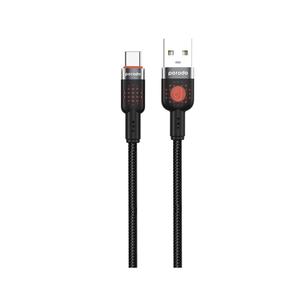 Porodo Braided USB-A to Type-C Cable 4