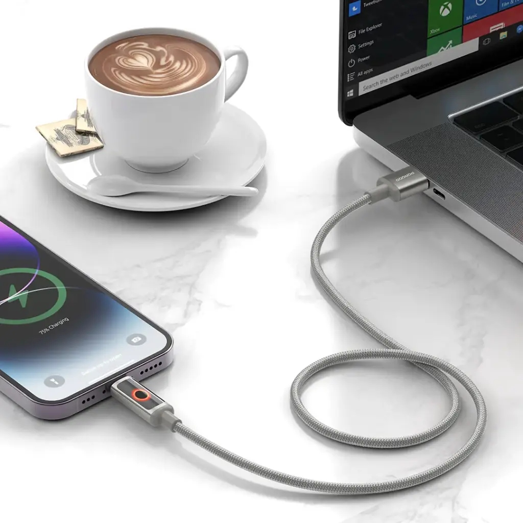 Porodo ChargeLite USB-A to Lightning Cable 2