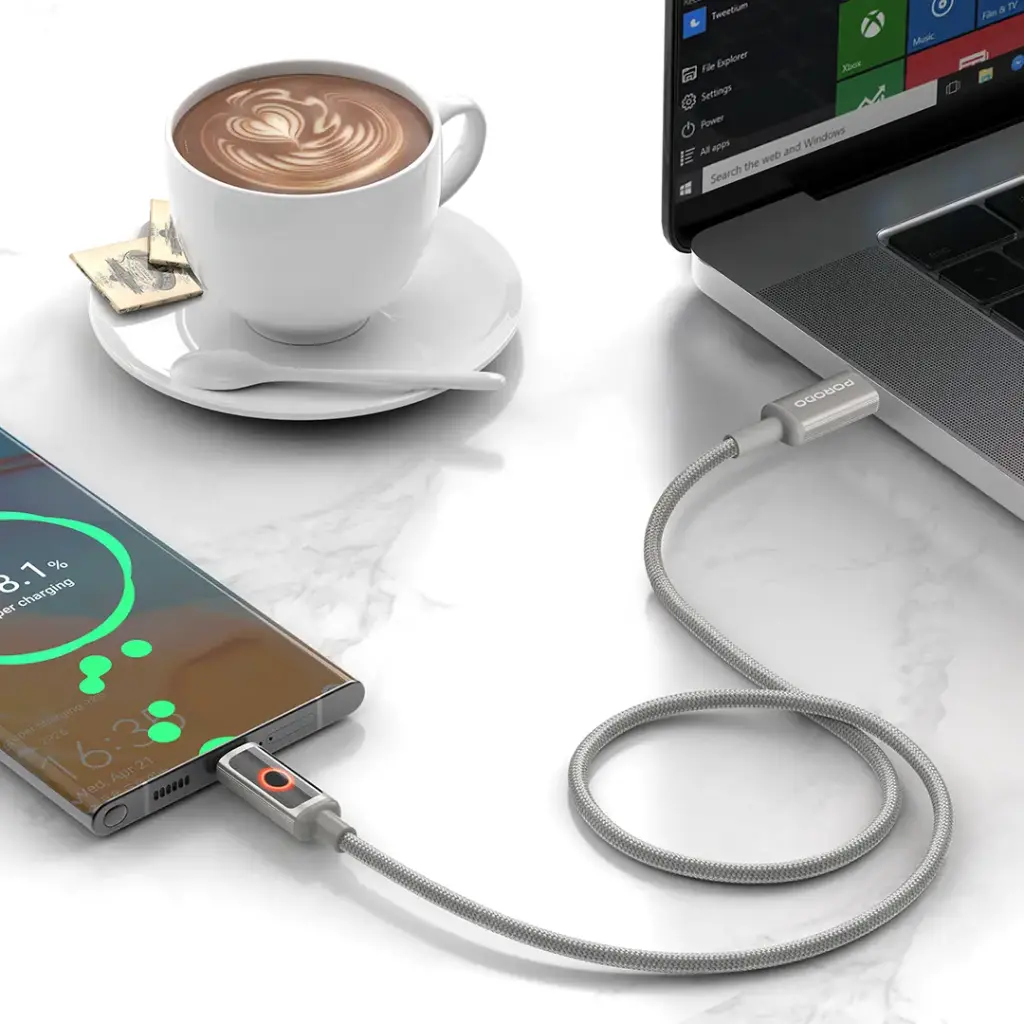 Porodo ChargeLite USB-C to USB-C Cable 2