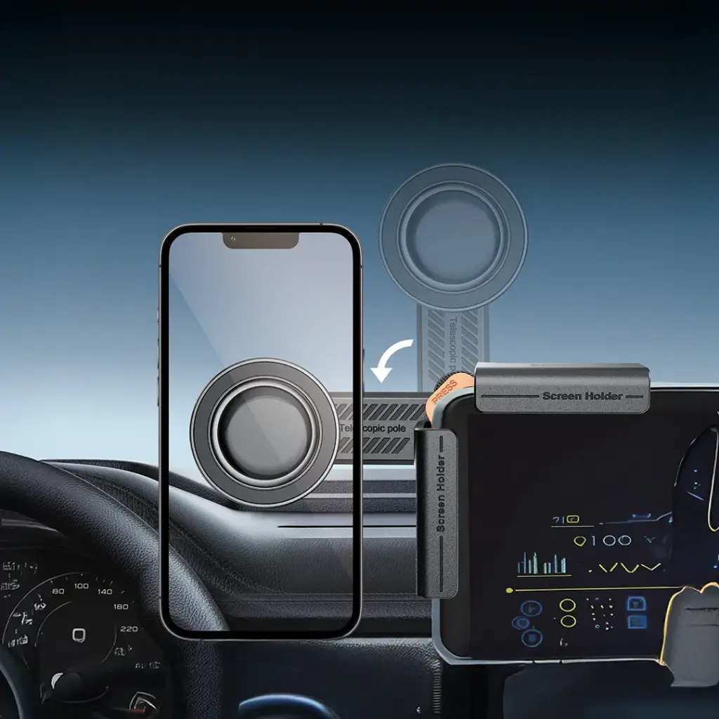 Porodo Clavomag 360° Adjustable Car Mount 2