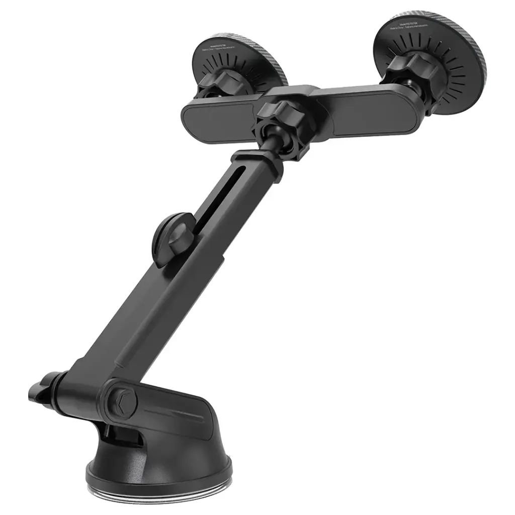 Porodo Dax-l Dual Magsafe Car Phone Mount Adjustable Telescopic Arm 6
