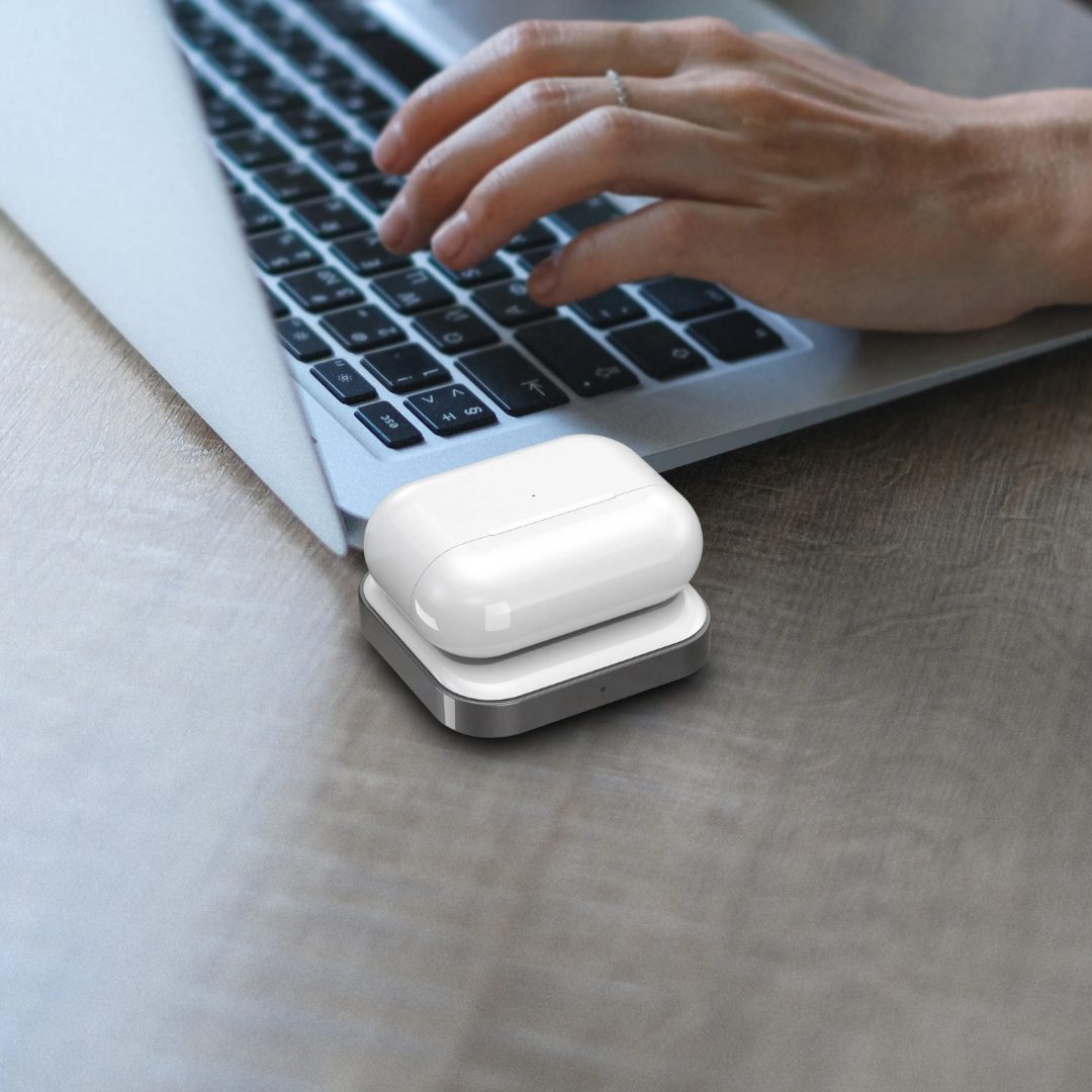 Porodo USB-C Magnetic Wireless Charger Adapter 3