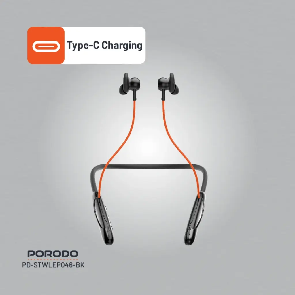 Porodo Echo Flex Magnetic Buds Hall-Switch Technology 5