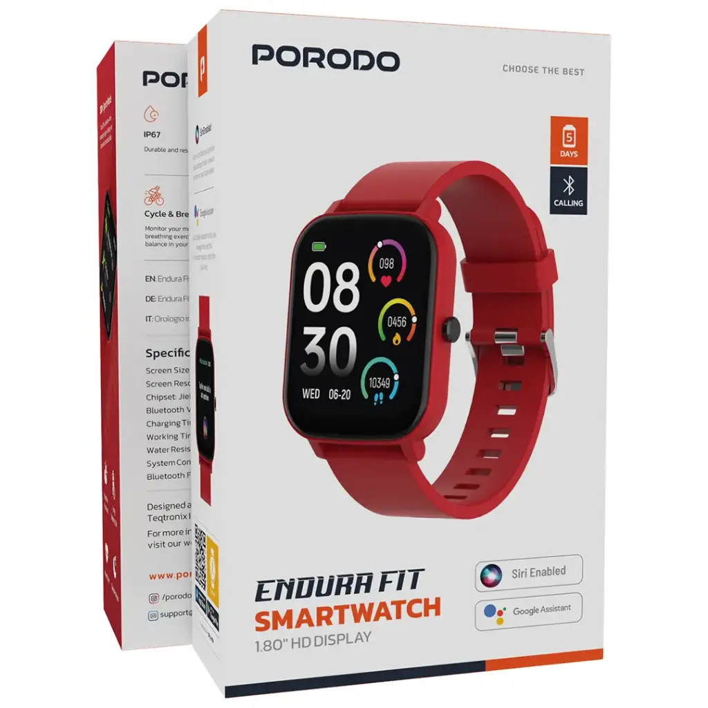 Porodo Endura Fit Smart Watch 4
