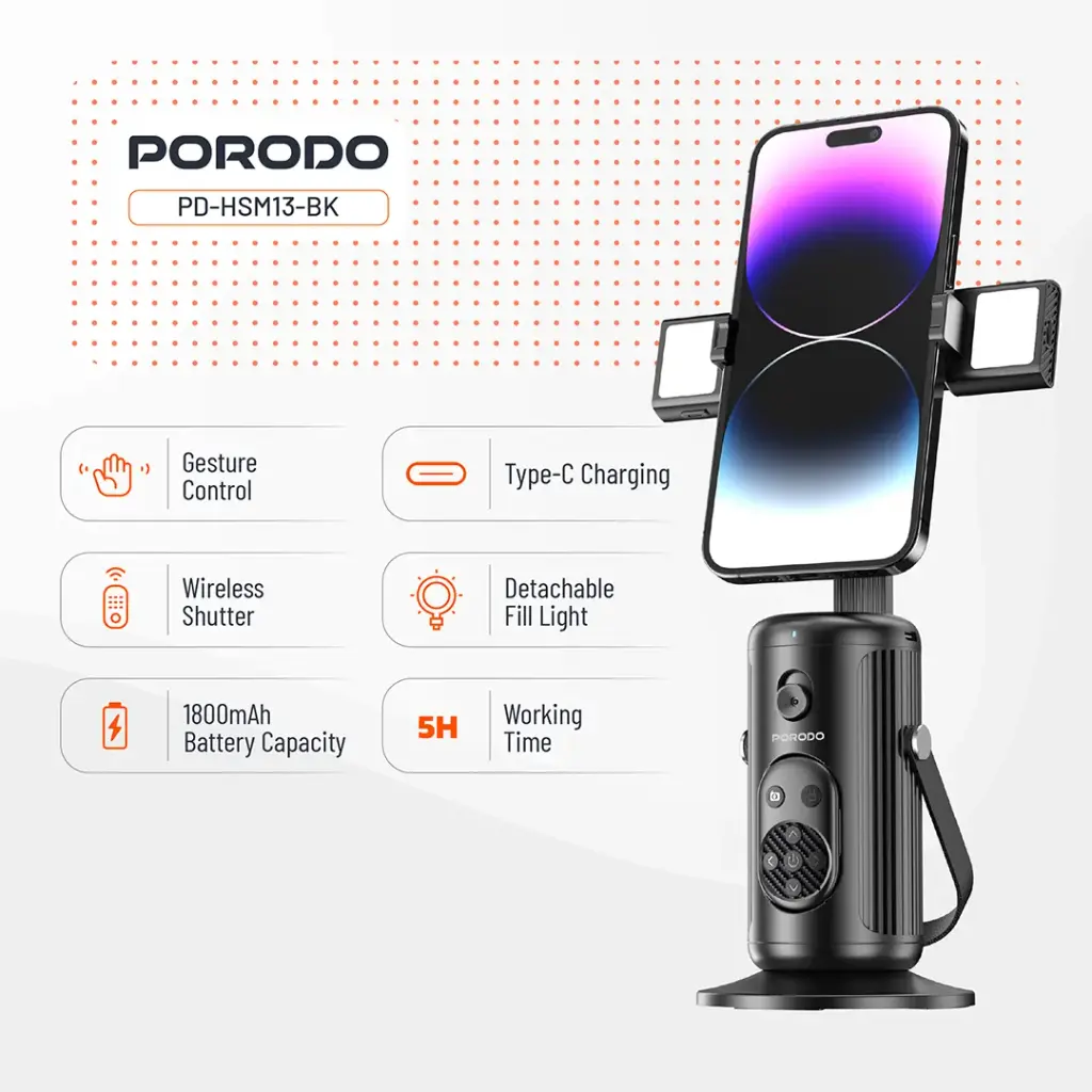 Porodo Face Tracking Smart Mount 5