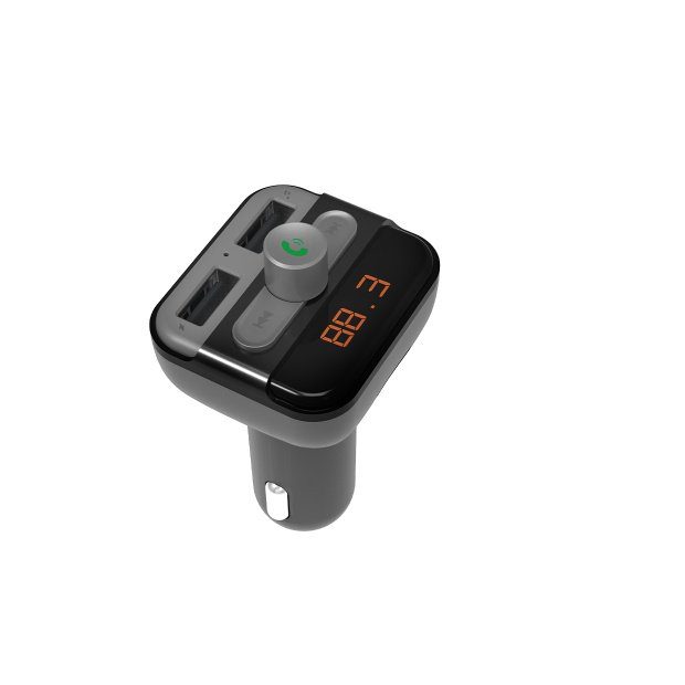 Porodo FM Transmitter and Fast Charging Car Charger 3.4 amp / 15W 5