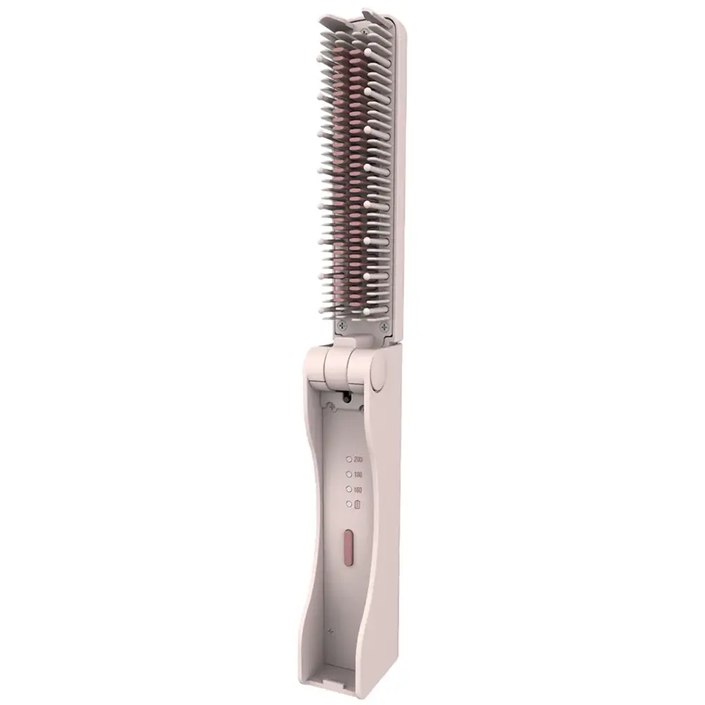 Porodo Foldable Mini Straightener Brush 7