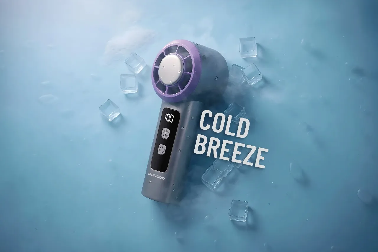 Porodo Frostwave Portable Cooling Fan 4