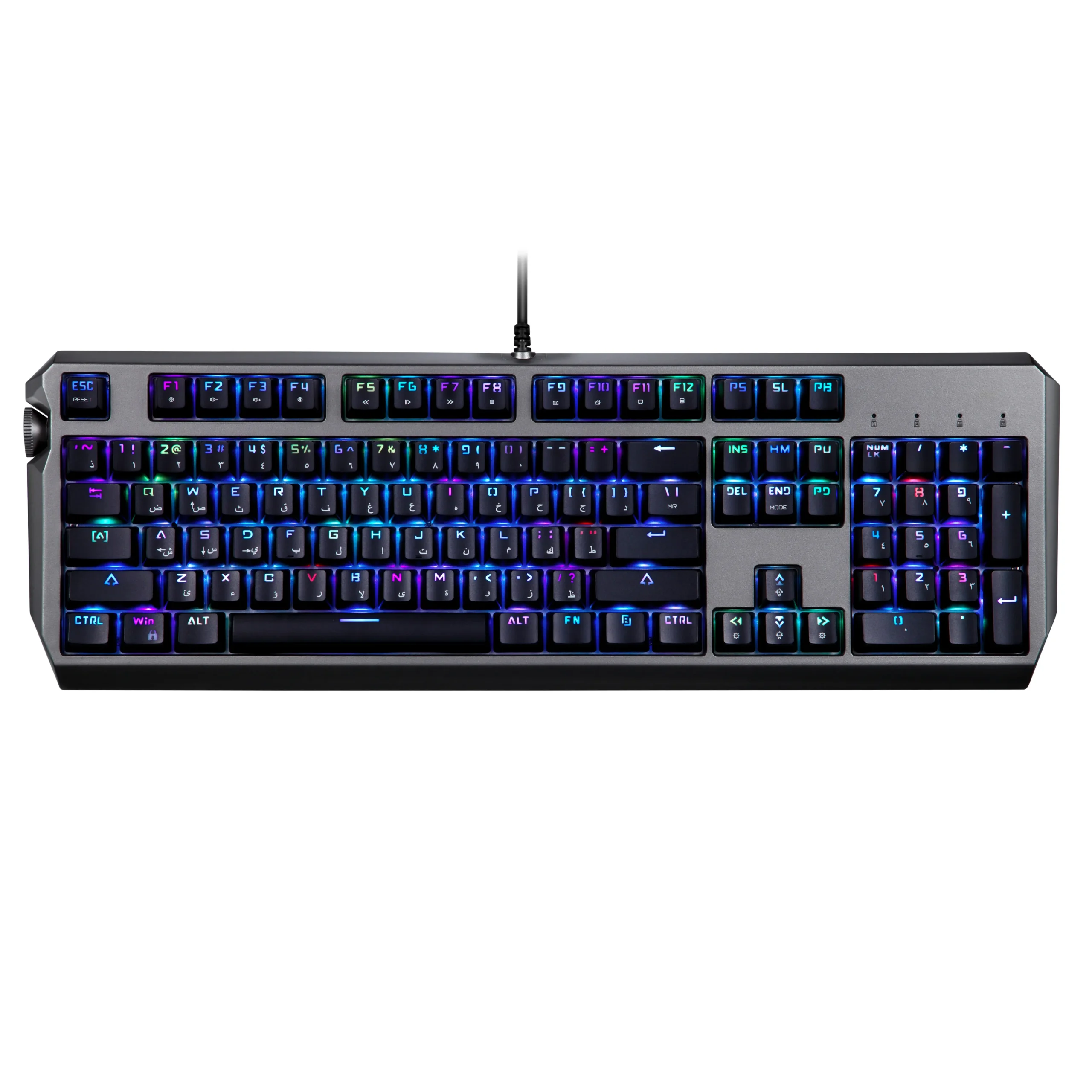 RGB Mechanical Gaming Keyboard with Arabic Layout 4