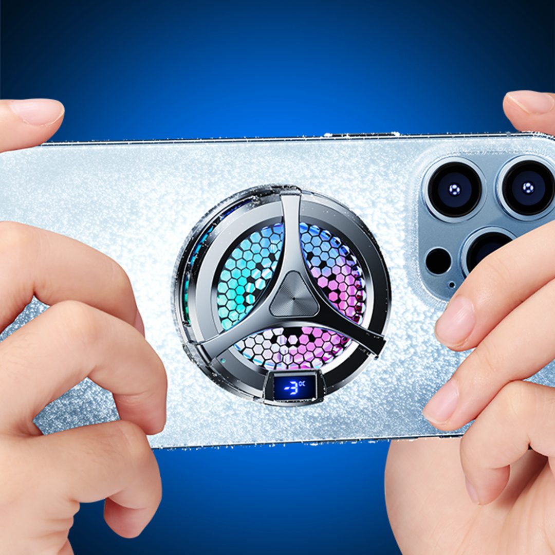 RGB Cooling Fan with Digital Temperature Display 4