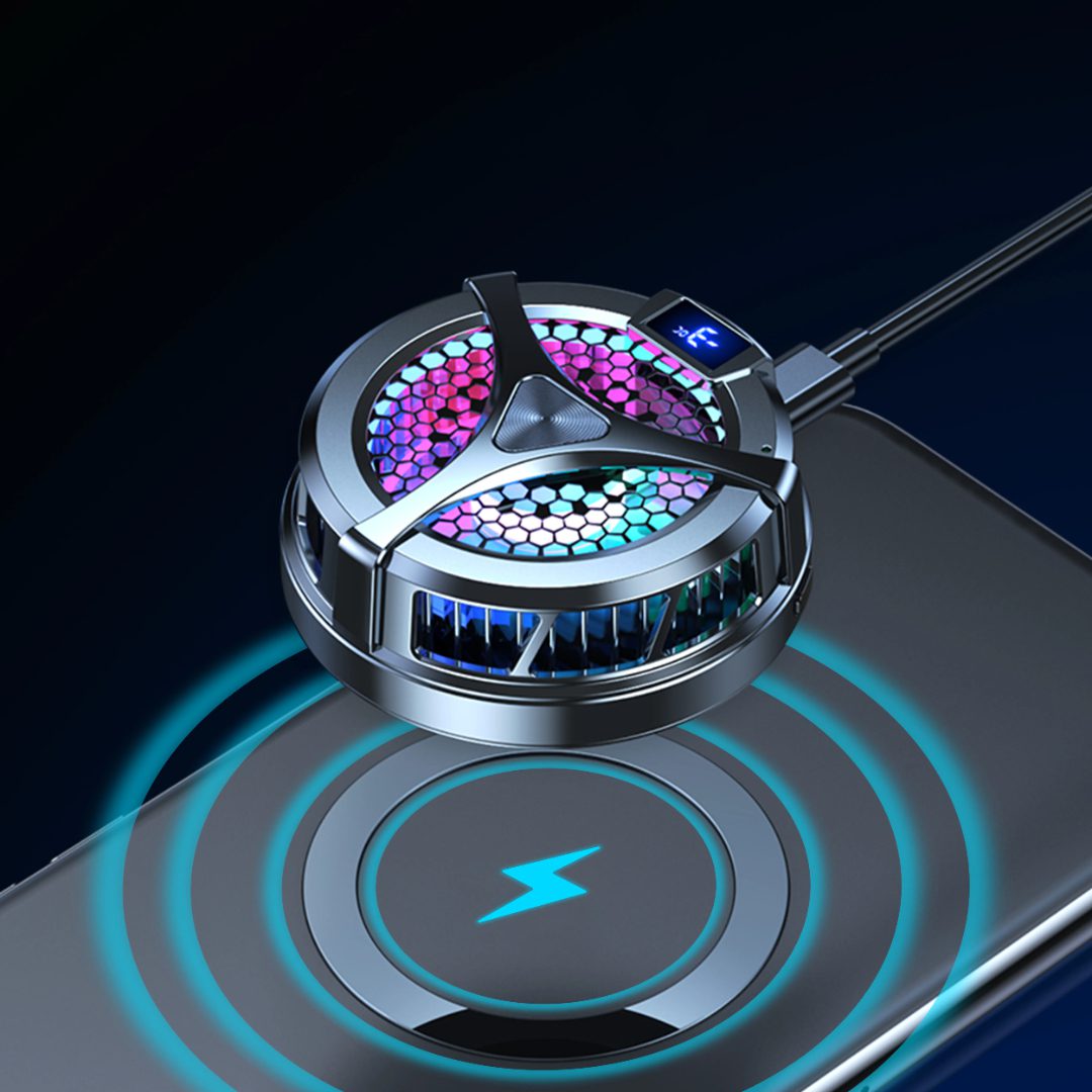 RGB Cooling Fan with Digital Temperature Display 5