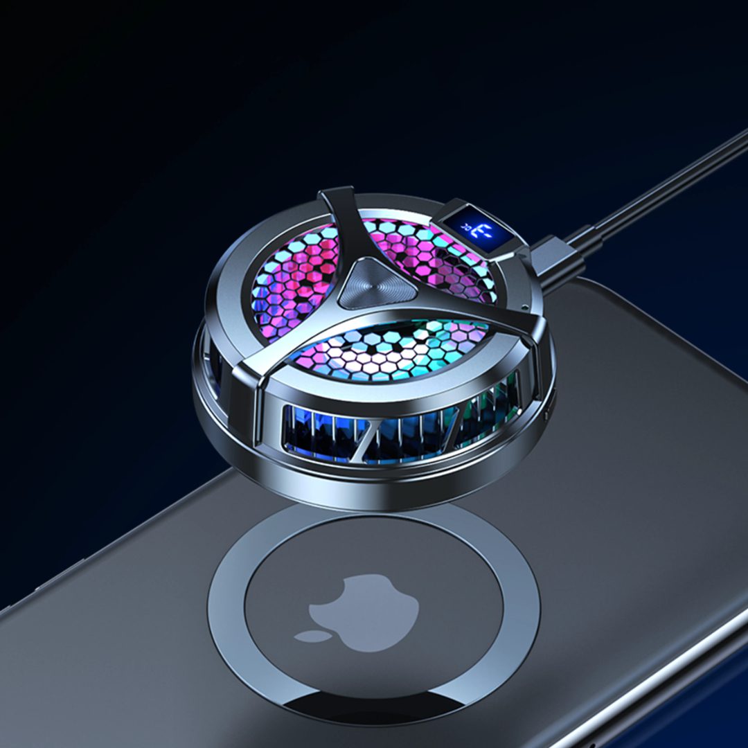 RGB Cooling Fan with Digital Temperature Display 6