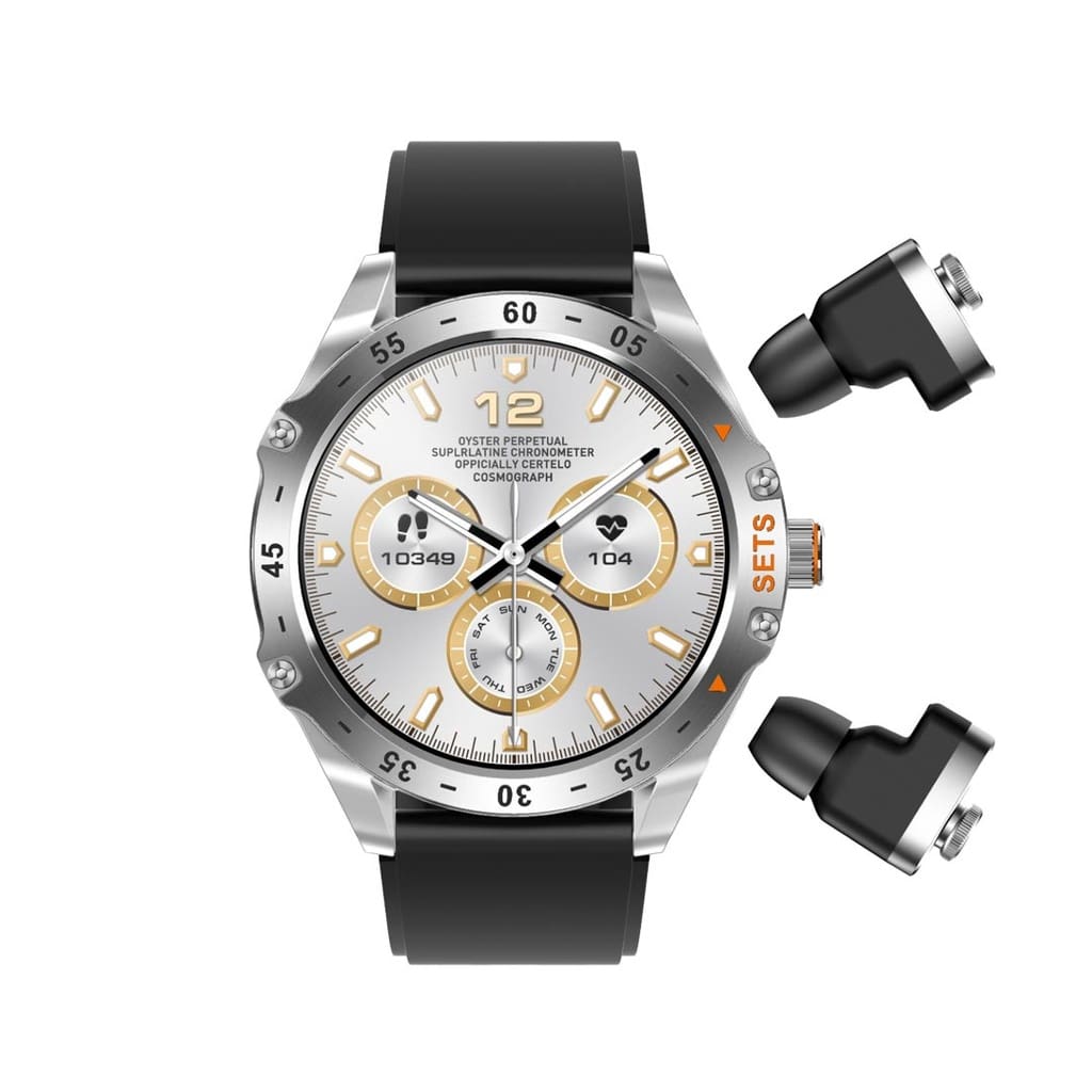 Porodo Hype Smartwatch With Earbuds 2
