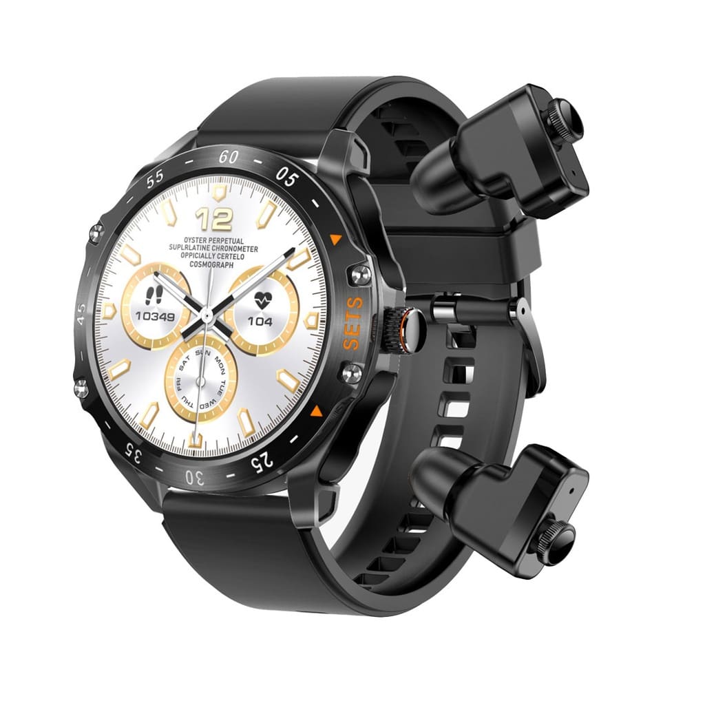 Porodo Hype Smartwatch With Earbuds 3