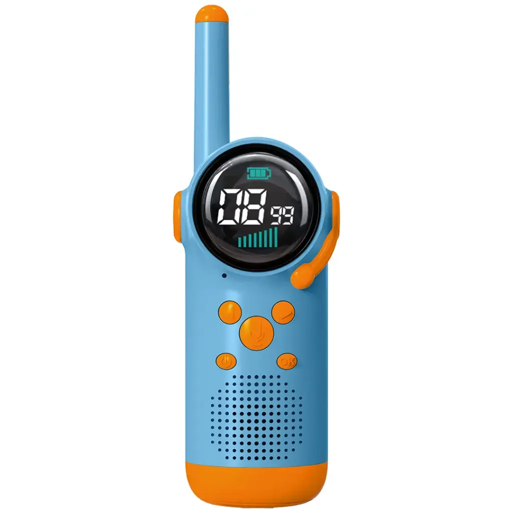 Porodo Kids Dual LCD Walkie Talkies with Flashlight & Keypad Child Lock 2