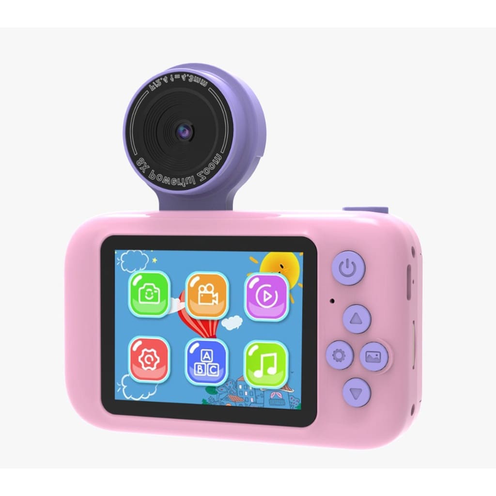 Kids Digital Camera with 8x Zoom Lens & Color Display 2
