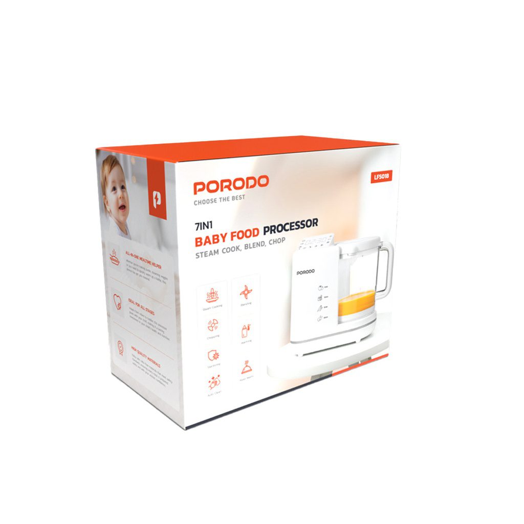 Porodo Lifestyle 7 In 1 Baby Food Processor 2