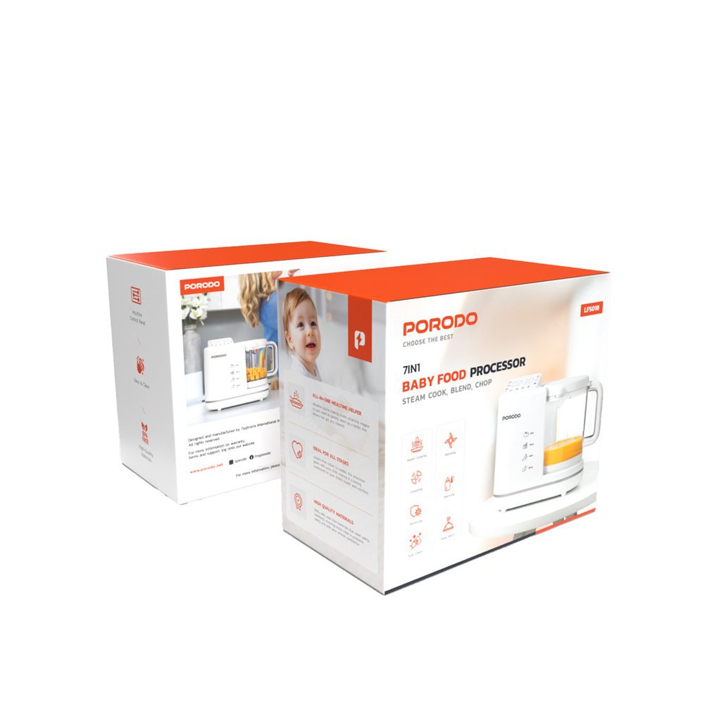 Porodo Lifestyle 7 In 1 Baby Food Processor 3