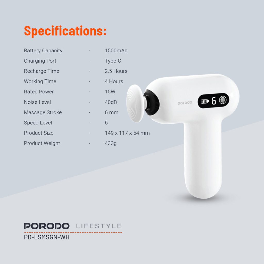 Porodo Lifestyle Active Precision Massager 2