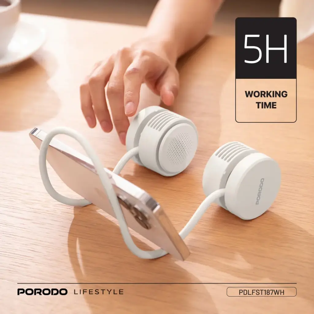 Porodo LifeStyle AirFlex Bladeless Neck Fan 5