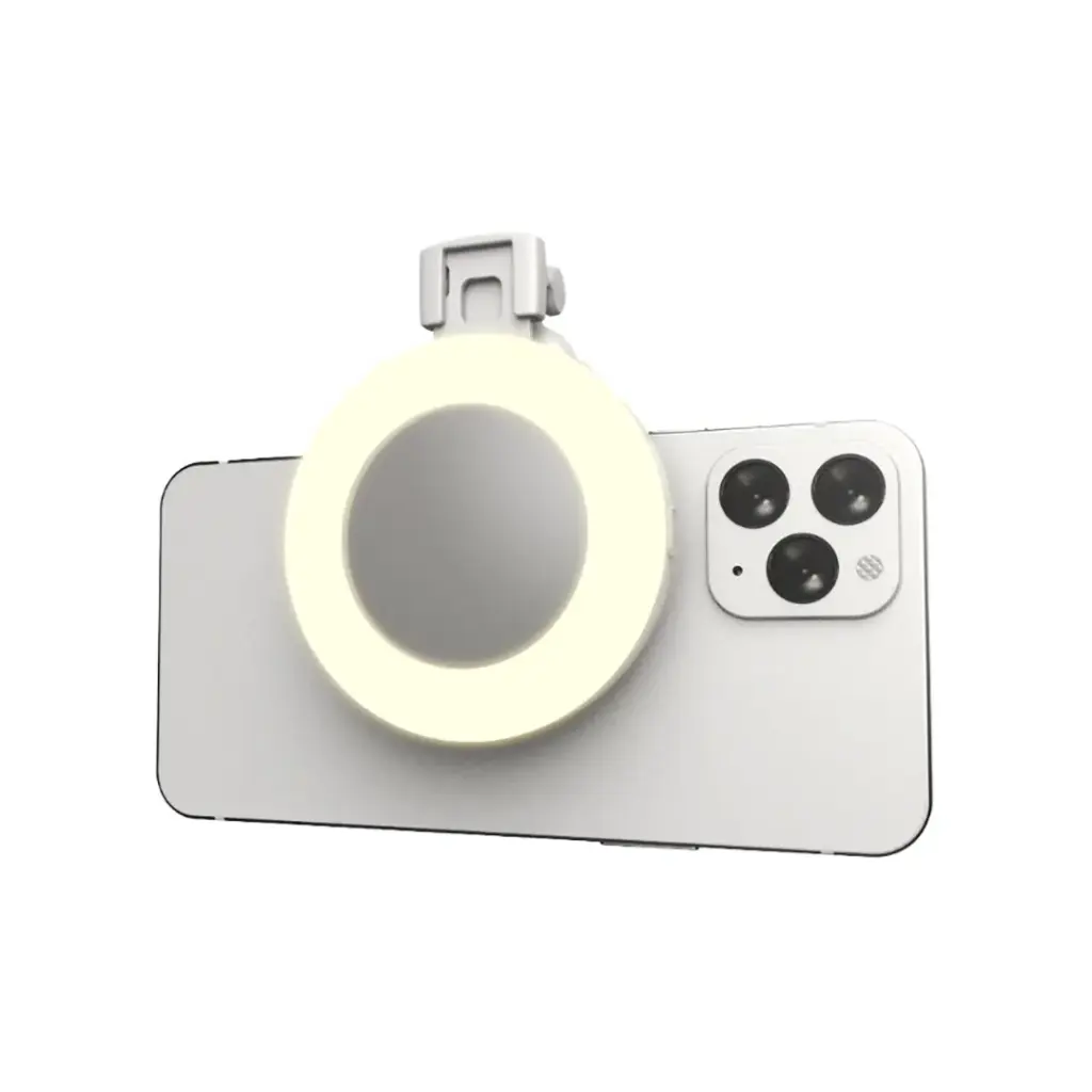 Porodo Lifestyle Clip-On Mirror Fill Light 4