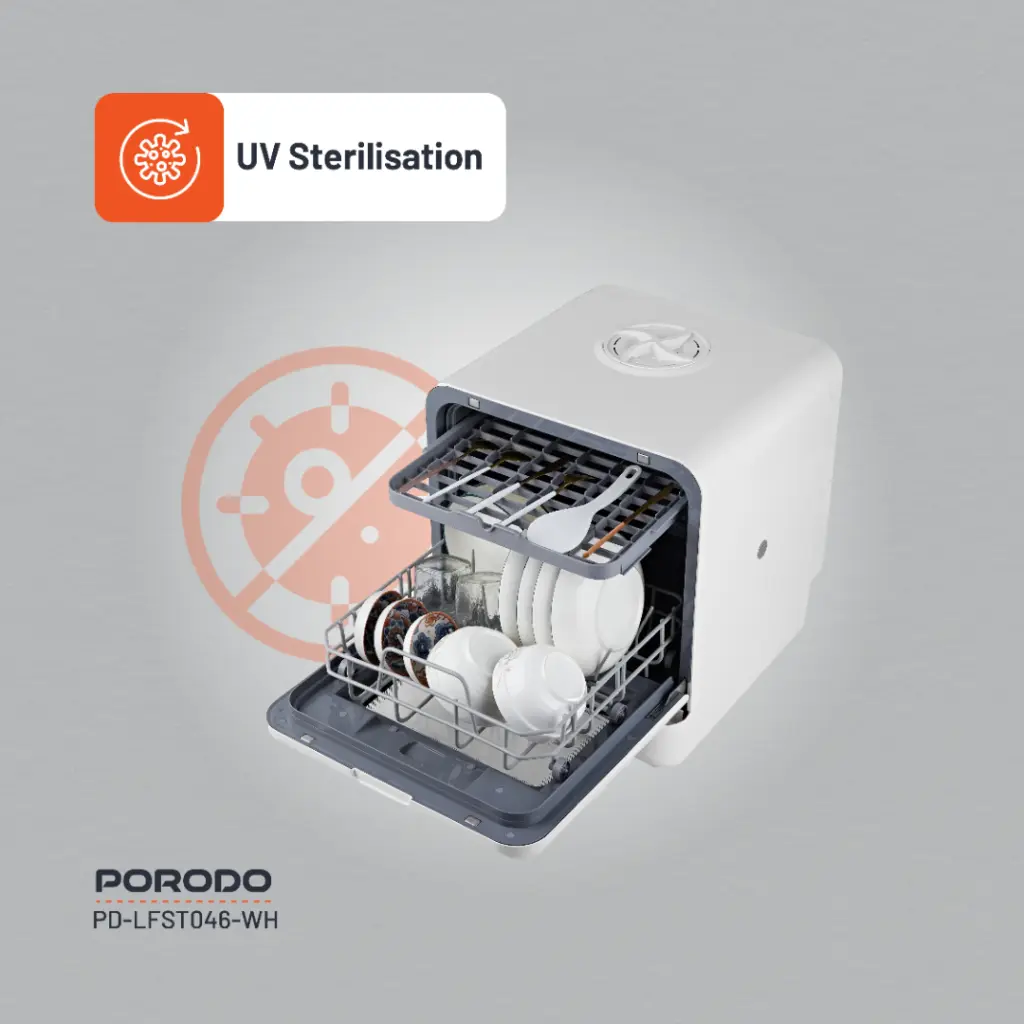 Porodo Compact Countertop Dishwasher 2