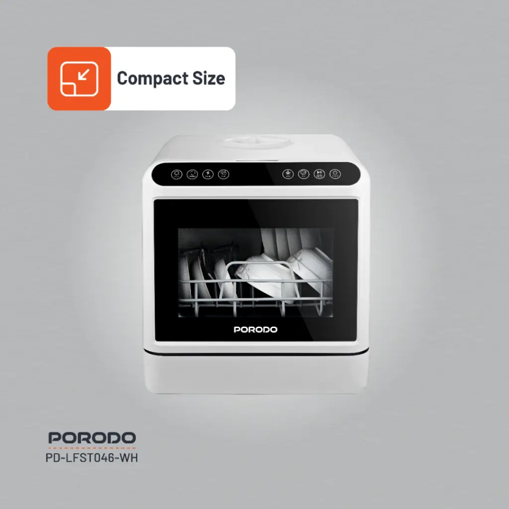 Porodo Compact Countertop Dishwasher 5