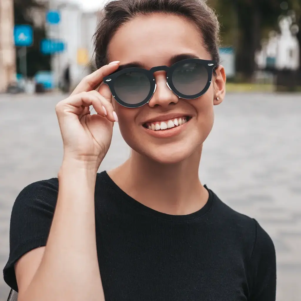 Porodo Lifestyle Dale Round Frame Sunglasses 2