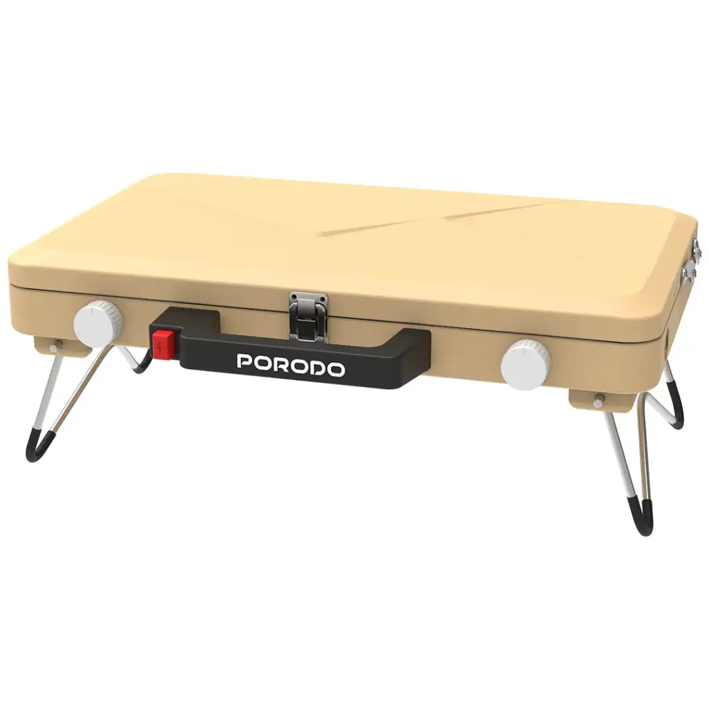 Porodo Lifestyle Dual Burner Foldable Camping Stove 3