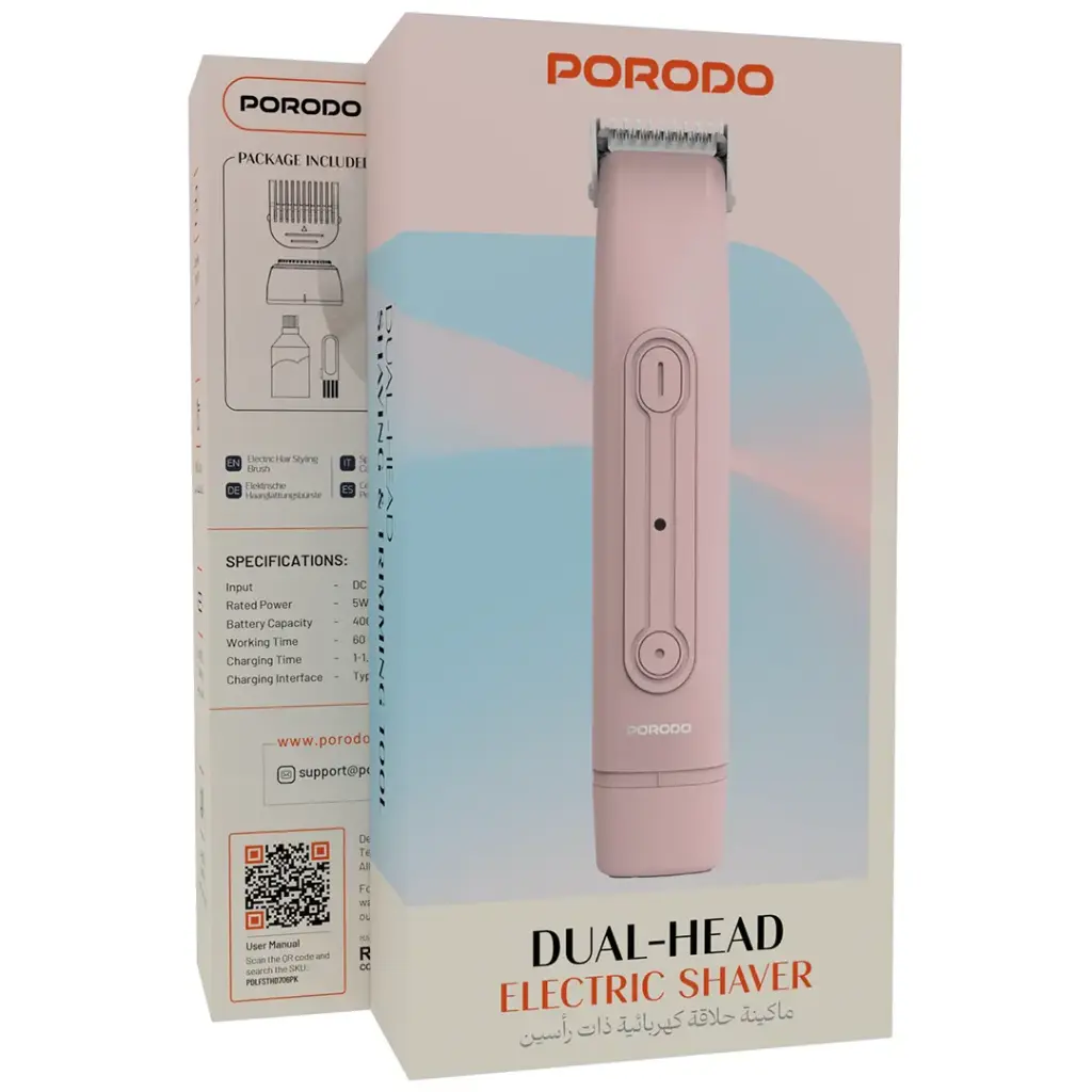 Porodo Lifestyle Dual-Head Electric Shaver 2