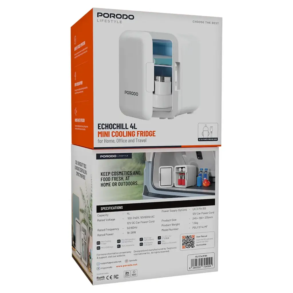 Porodo Mini Portable Fridge 2