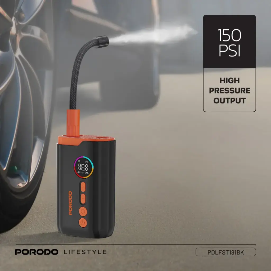 Porodo Lifestyle Electric Air Inflator 5