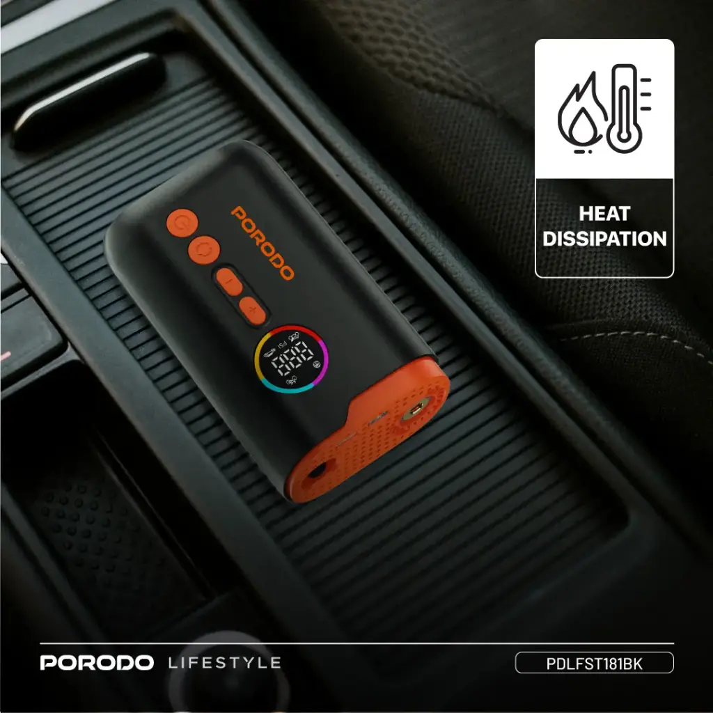 Porodo Lifestyle Electric Air Inflator 6