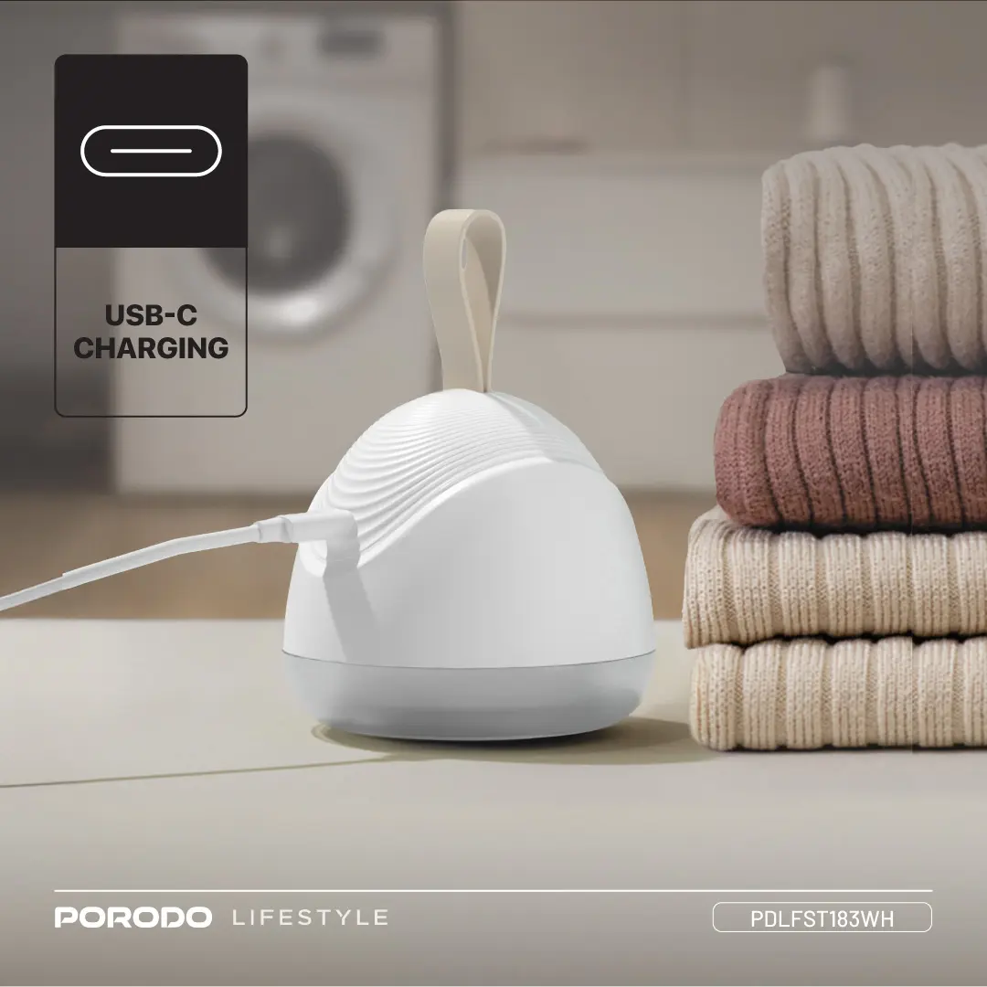 Porodo Lifestyle Fabric Shaver Lint & Bobbles Remover 4