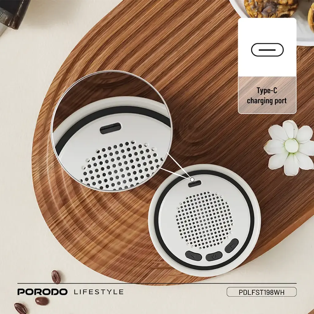 Porodo Lifestyle Fluxmix 350ML Stirring Cup with Speaker 7