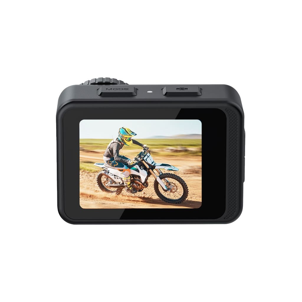 Porodo Lifestyle Fully Waterproof UHD Action Camera Dual Display With Video Stabilisation 5