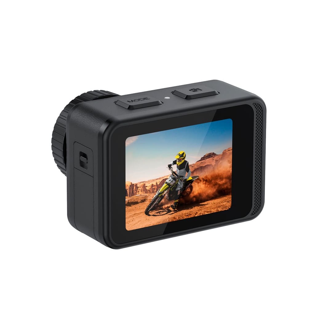 Porodo Lifestyle Fully Waterproof UHD Action Camera Dual Display With Video Stabilisation 7