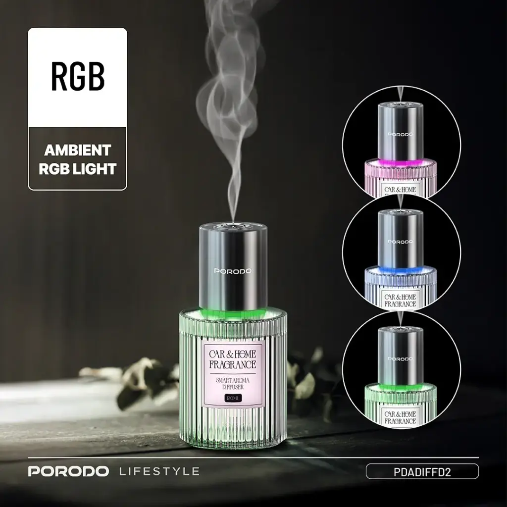 Porodo Lifestyle Grasse Smart Aroma Diffuser 3